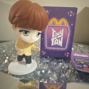New collectible TinyTan by BTS mini Jimin happy meal McDonald’s figures 2025